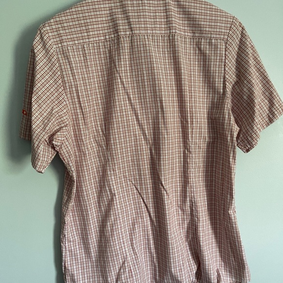 ☘️ M/L Genumark Plaid Uniform Shirt - Picture 2 of 4